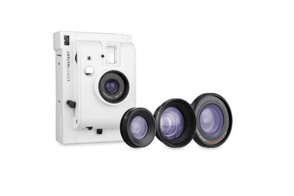 NEW Lomo'Instant Camera and Lenses (White Edition)