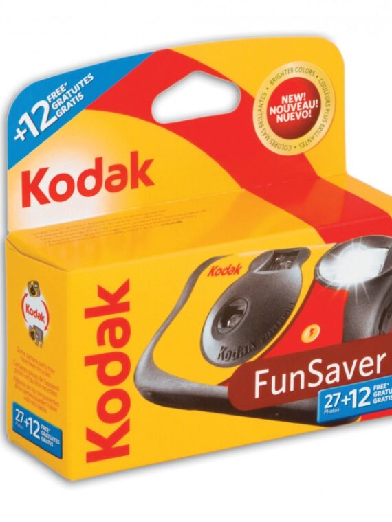 Kodak FunSaver 27 Exposures Disposable Film Camera, Photography